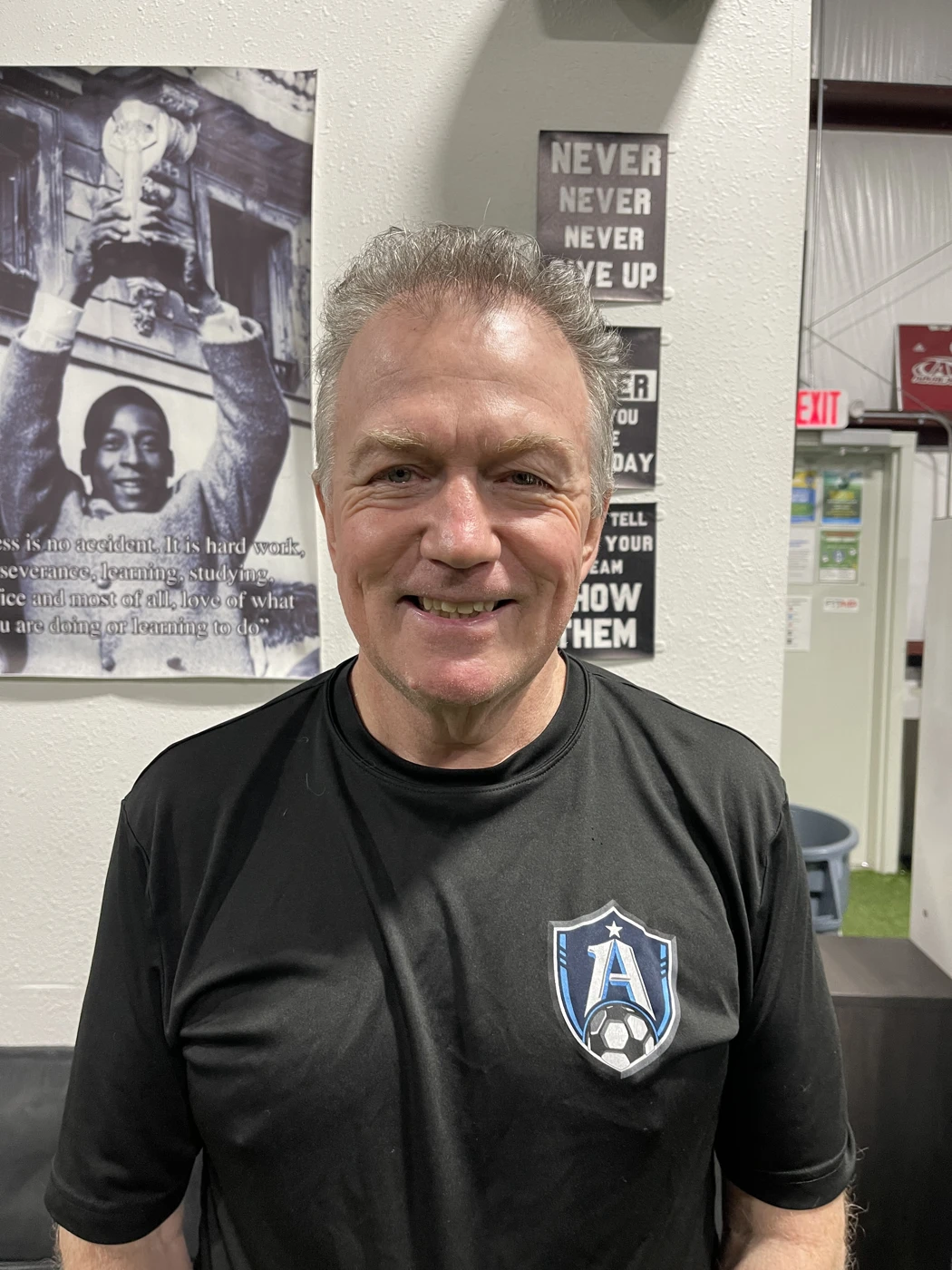 Chris Brown, 1A Soccer head coach and founder